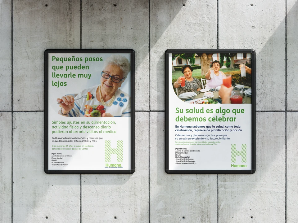 Community messaging / Spanish-language poster applications.
