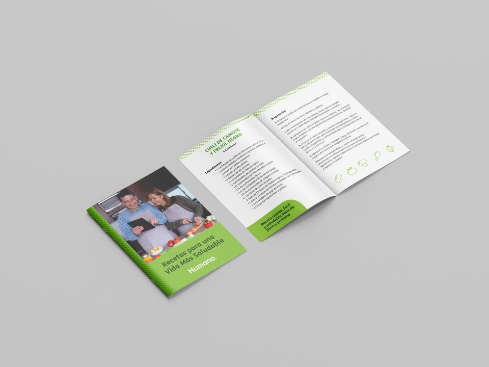 Recipe booklet / Familiar food and everyday conversation.