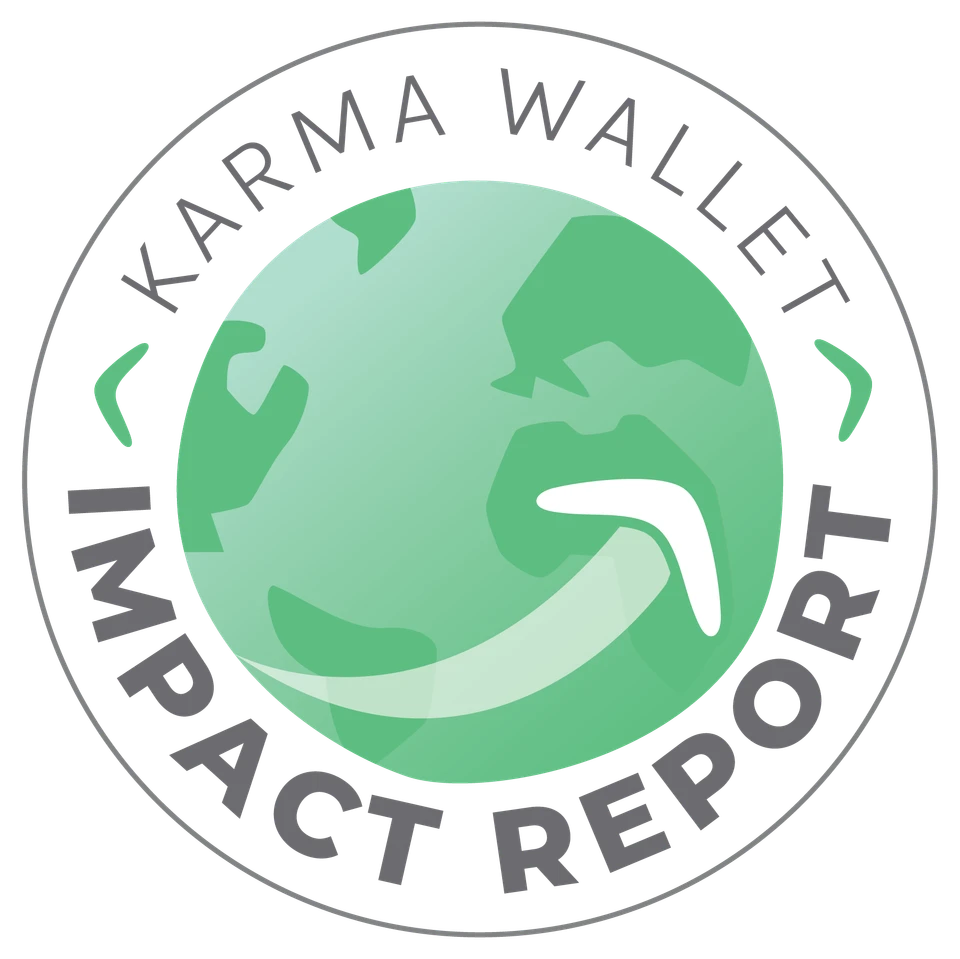 Karma Wallet impact report badge