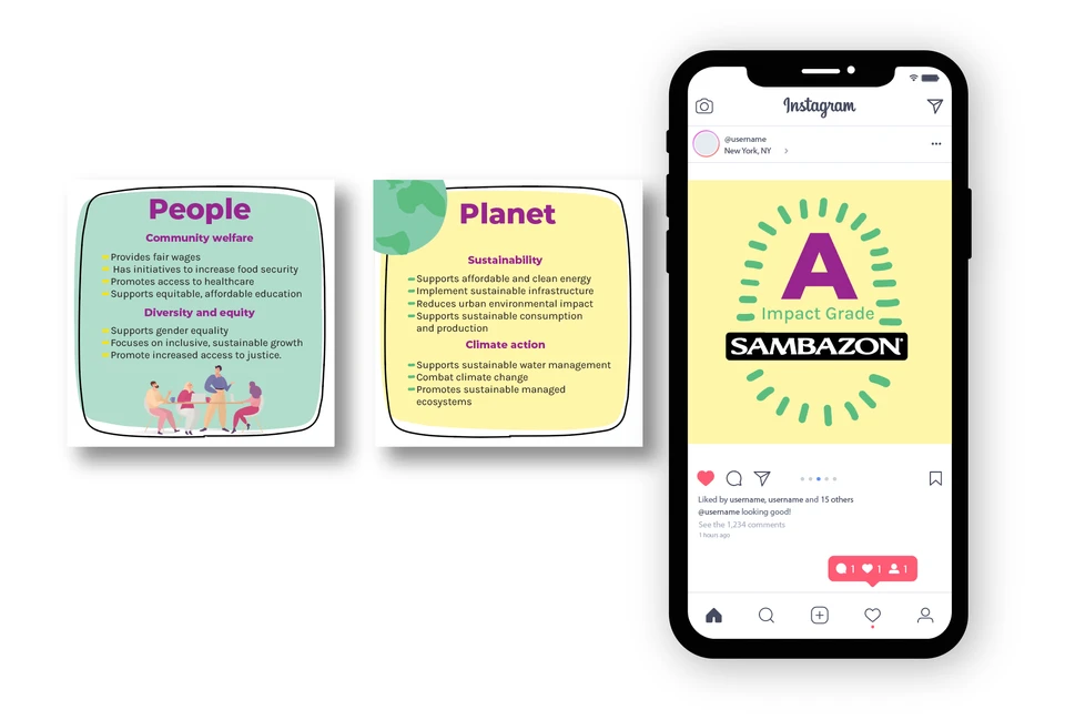 Karma Wallet social media templates