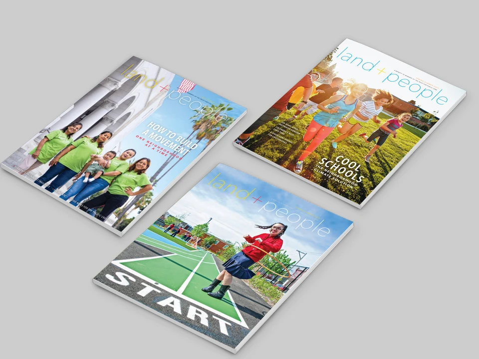 LAND+PEOPLE / Editorial covers.