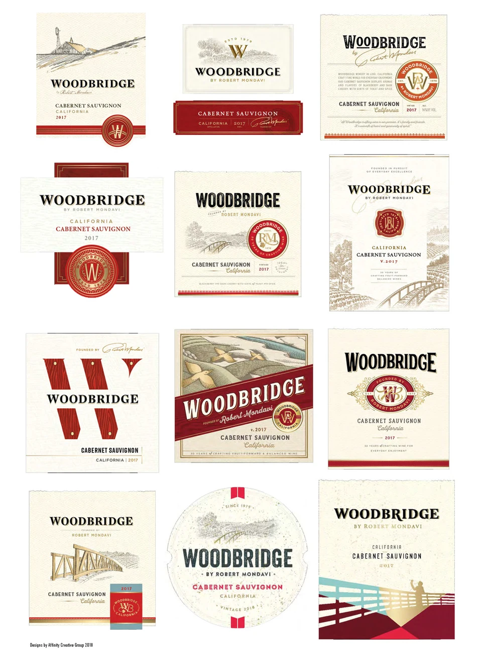 Woodbridge / Selected label development directions.